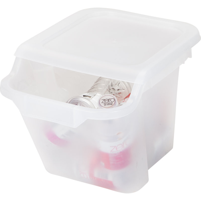 IRIS Recycle Storage Plastic Tubs & Totes & Reviews Wayfair